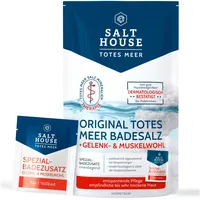 Salthouse Totes Meer Therapie Badesalz Gelenk- & Muskelwohl 400 g + 20 ml