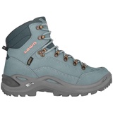 Lowa Renegade GTX Mid Damen eisblau/lachs 41,5