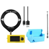 Si4732 Radioempfänger-set 10–180 Mhz, 1,9-zoll-bildschirm, Fm/am/lsb/usb-kurzwellenradio + Antenne + Ständer, Mini-radio Si4732