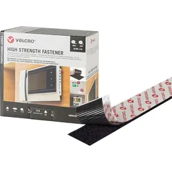 VELCRO Klettband High Strength Fastener 20mm x 5m, schwarz