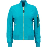 Alpha Industries Ma-1 Vf Lw Jacke Blue Lagoon S