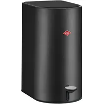 Wesco Step Boy Mülleimer Schwarz matt, 9 Liter - Schwarz