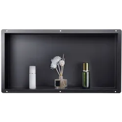 VEVOR Wandnische Duschnische Duschablage Duschregal 10,16x33,02x63,5cm randlos