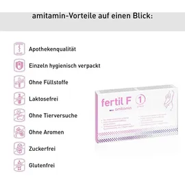 Active Bio Life Science Gmbh Amitamin fertil F phase 1 Kapseln 30 St.