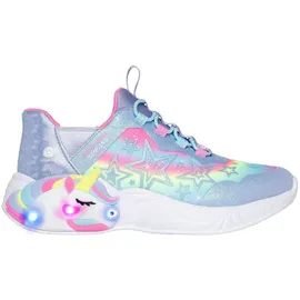 SKECHERS Unicorn Dreams Lights Kinder Lila/Weiß/Mehrfarbig 28