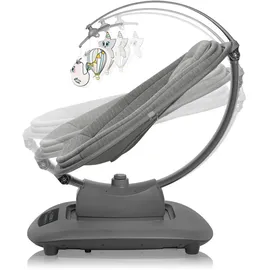 lionelo Blossom bis zu 9 kg, Ergonomischer Sitz, 5 Geschwindigkeiten, Bluetooth - Grau - Grau