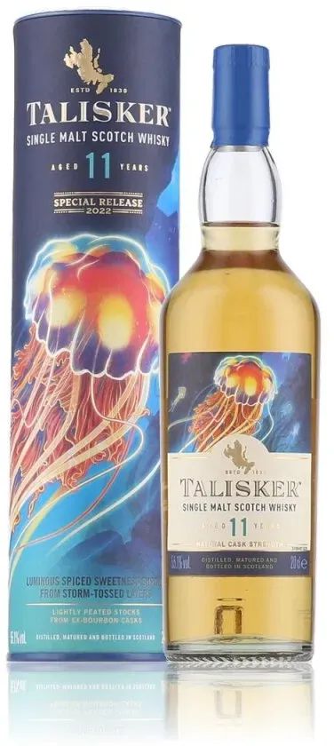 Talisker 11 Years Whisky 2022 Special Release 55,1% Vol. 0,2l in Geschenkbox