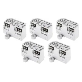 Homematic IP Smart-Home-Steuerelement "Rollladenaktor - Unterputz 5er Set", weiß, B:5,4cm H:3,3cm T:4,1cm, Smart-Home-Stationen