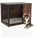 hjh living PAWHOME S Hundebox 80 x 55 x 60 cm Braun