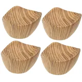 4 Stück Topfdeckelgriff Aus Holzmaserung Amc Töpfe Ersatzteile Topfgriff Knopf Glastöpfe Ersatzknöpfe Für Topfdeckel Topfgriffknopf Deckelknopf Universal- Bakelit Universalpfanne