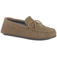 Mokkers Herren Bruce Mokassins / Hausschuhe / Slipper DF816 (49 EU) (Beige) - Beige - 49