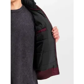 Alpha Industries Ma-1 Zh Back Print Jacke - Dark Cherry - M
