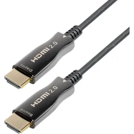 Maxtrack HDMI Anschlusskabel HDMI-A Stecker HDMI-A Stecker 20 m Schwarz