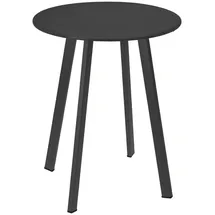 PROGARDEN Tisch cm Matt-Dunkelgrau
