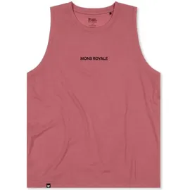 Mons Royale - Women's Icon Merino Tank - Merinoshirt Gr S rosa