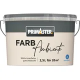 Primaster Farbambiente Wandfarbe beige matt 2,5 l