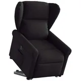 vidaXL Relaxsessel mit Aufstehhilfe Elektrisch Schwarz Stoff