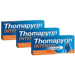 Thomapyrin Intensiv bei Migräne & Kopfschmerzen