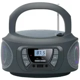 Fonestar Boom-One-G Radio CD/USB/MP3/FM Grau