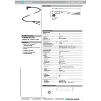 Pepperl+Fuchs Kabeldose V3-WM-5M-PVC-Y255262