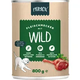 Primox Hunde Nassfutter mit Wild 800 g