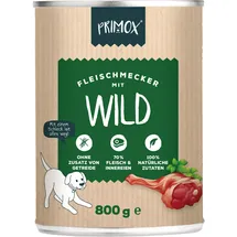 Primox Hunde Nassfutter mit Wild 800 g