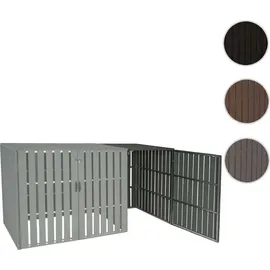 MCW Mülltonnenbox MCW-J28 115 x 66 x 76 cm grau