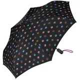 Esprit Regenschirm Easymatic Light E-Dots Black