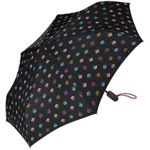 Esprit Regenschirm Easymatic Light E-Dots Black