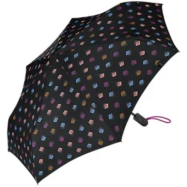 Esprit Regenschirm Easymatic Light E-Dots Black