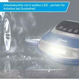 CARTREND Reifenfüller 12V 10 Bar 22 l/min
