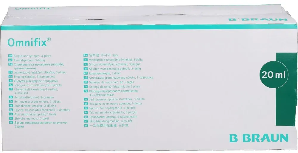 OMNIFIX Solo Spr.20 ml Luer Lock latexfrei 2000 ml
