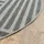 Sanat Berlin grau, 120 cm Rund