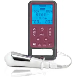 TENS-Gerät TENSCARE "Sure PRO", rot (bordeaux), Elektro-Muskel-Stimulationsgeräte, Beckenbodentrainer