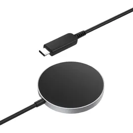 Samsung GP-PWU025WIABW, Drinnen, USB, Kabelloses Aufladen, 1,5 m, Schwarz - Schwarz