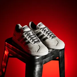 adidas VL Court Damen Chalk Pearl/Utility Black/Hi-Res Red 36 2/3