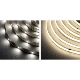 Paulmann MaxLED 1000 LED Strip COB Einzelstripe 2,5m 30W 2700lm 528LEDs/m 2700K dimmbar silber