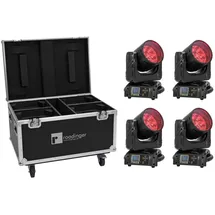 FUTURELIGHT Set 4x EYE-740 MK2 + Case mit Rollen