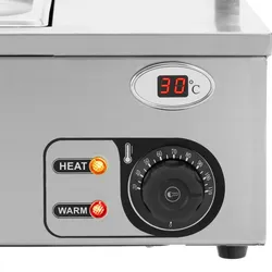 Royal Catering Bain Marie - 6 GN 1/3 Behälter -