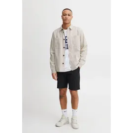 !Solid Langarmhemd Beige XL