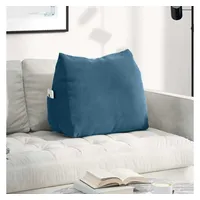 vidaXL Rückenkissen 60 x 20 x 50 cm blau 1-tlg.