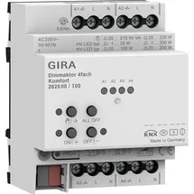 Gira Dimmaktor 4-f. REG KNX Secure