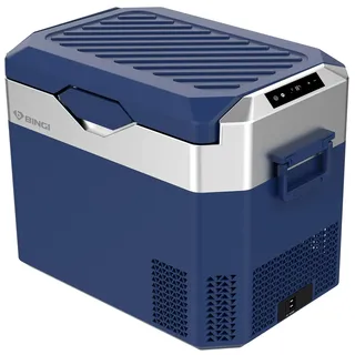 BINGI Kompressor Kühlbox 30 Liter Tragbarer Auto-Kühlschrank 12/24V DC und 230V AC Mini Gefrierschrank für Auto, LKW, Camping, Wohnmobil und Zuhause (15°C bis -18°C)