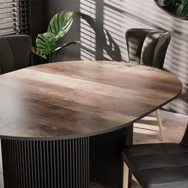 Vicco Calero 120 x 76 x 60 cm Eiche rustikal/schwarz