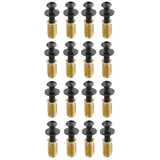 SOTech 16 Stück Schraubenset M8x30 mit Gewindeeinsatz M8x24