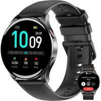IOWODO Smartwatch Damen Herren 2026 (Rund 1.43" AMOLED) | Bluetooth Anrufe Uhr