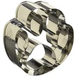 RBV Birkmann Birkmann, Ausstechform Pfote, Ausstecher für Plätzchen, 6 cm, Edelstahl