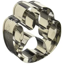 RBV Birkmann Birkmann, Ausstechform Pfote, Ausstecher für Plätzchen, 6 cm, Edelstahl