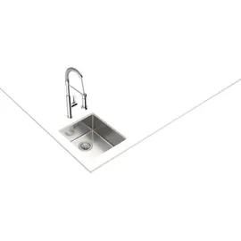 Teka BeLinea RS15 34,40 rechts Unterbauspüle Edelstahl Handbetätigung 1000 x 500 mm