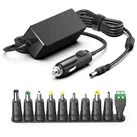 HKY 15V KFZ Netzteil Ladegerät für GVM LED Licht Panel und Lautsprecher KFZ-Netzteil (Kompatibel mit 520S 560AS 800D 800D-RGB, Marshall, Echo, Yamaha, TV) schwarz